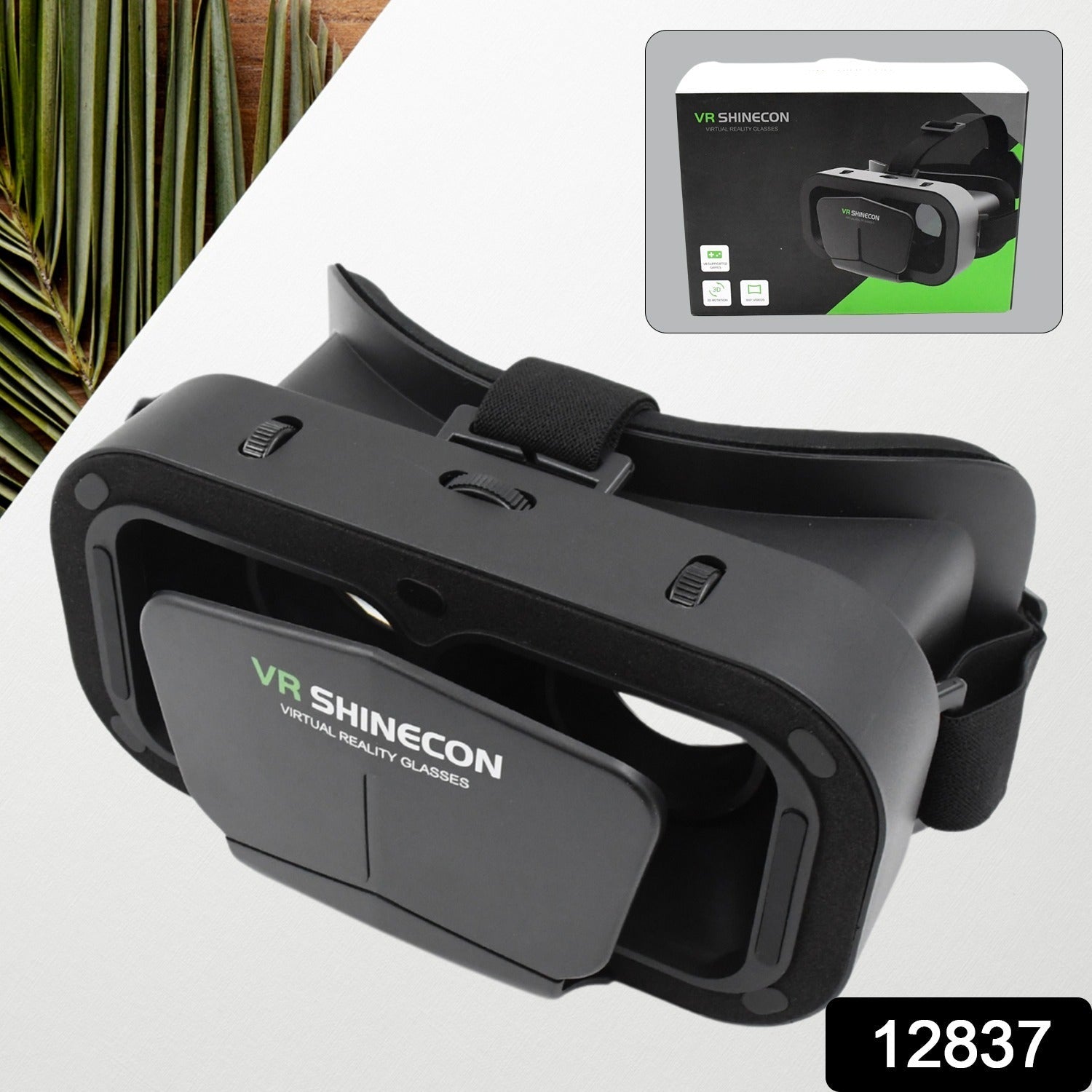 3d VR Headset Compatible with iPhone & Android Virtual Reality VR Goggles For 3D VR Movies Video Games (1 Pc) 3d VR Headset Compatible with iPhone & Android Virtual Reality VR Goggles For 3D VR Movies Video Games (1 Pc)